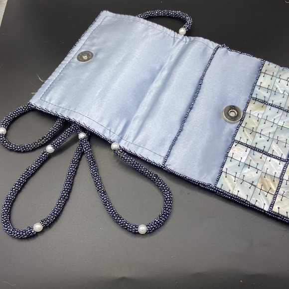 Mad by design silk and horn purse - Picture 2 of 8